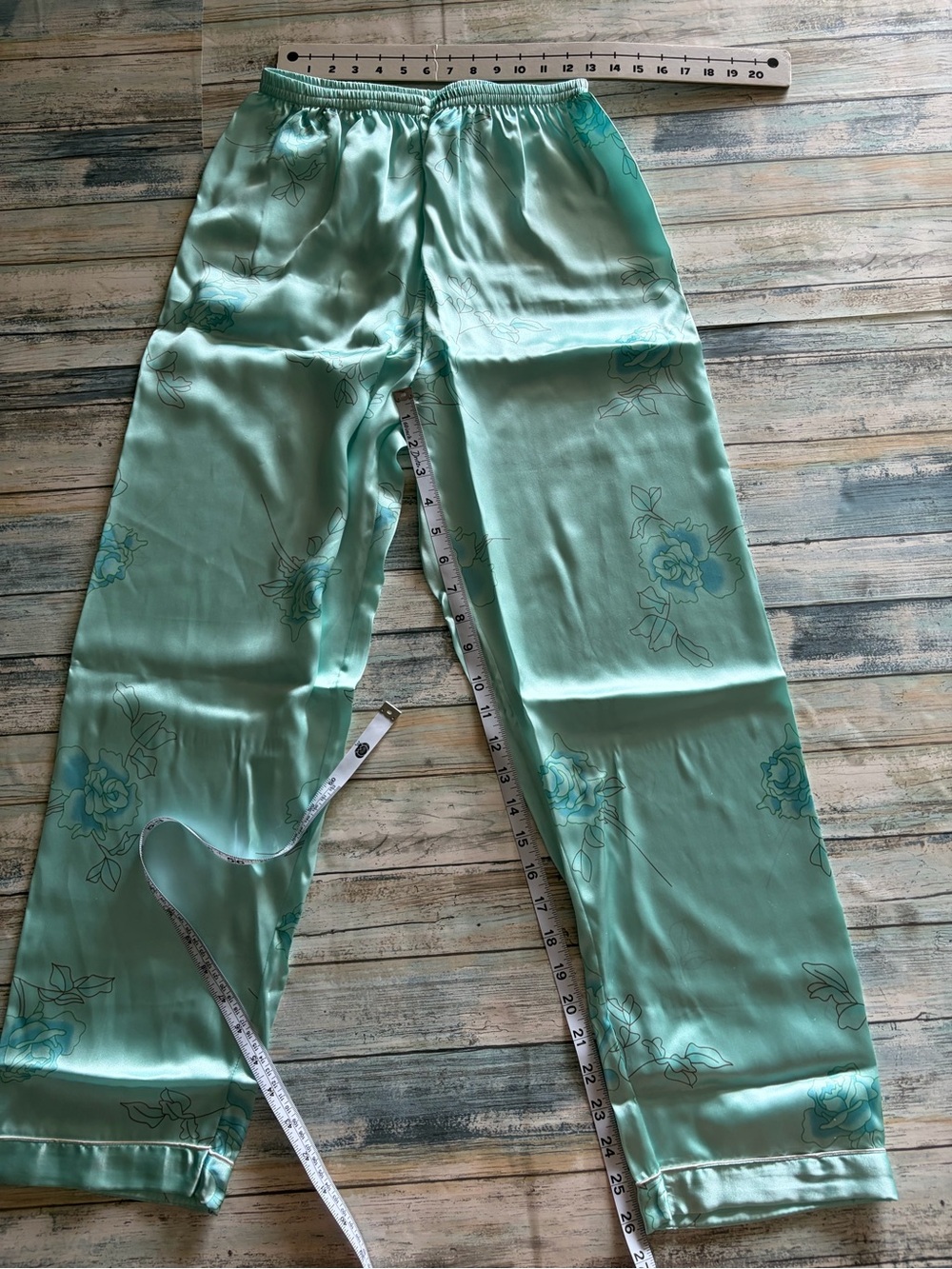 Min Li Women's Silk Pajama Set NWT Size XL - Picture 7 of 7